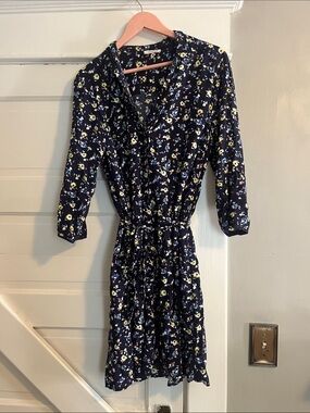 designer denim dress women Avec Les Filles Women's Tie-Dye - Navy Tie Dye pantsuit its a statement piece Thriving Moment White Floral Wash:Meadow Lake